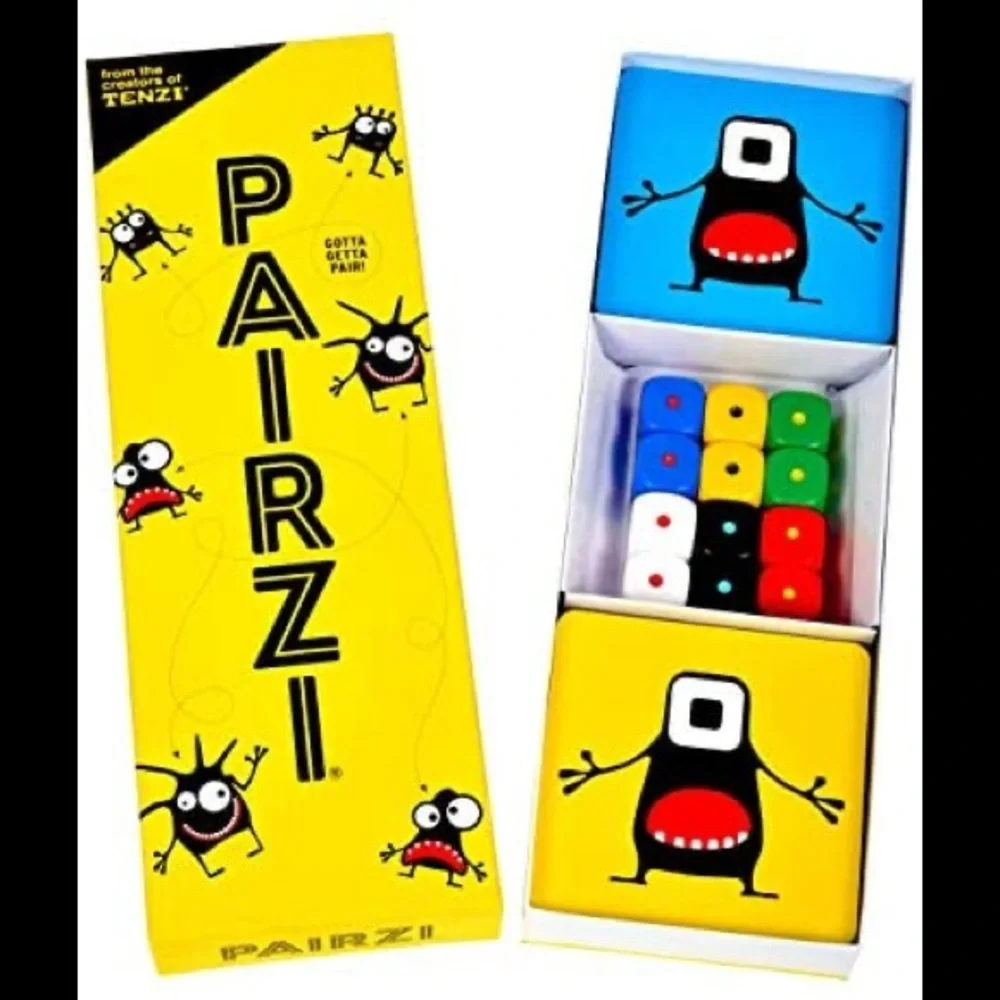 PAIRZI CARD GAME A hit from the franchise of TENZI, SLAPZI,ITZI. PAIRZI Game